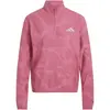 Image de Haut d'entraînement 1/2 zip femme adidas KF8915 Rose S