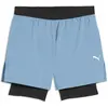 Image de Short 2 en 1 Puma 5" Dreamrun dryCELL 528551-26 Bleu S
