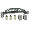 Image de Décor ferroviaire - Pont en arc, 2 voies Faller-F120507