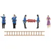 Image de Modélisme HO : Figurines : Pompiers époque III Faller-F151639