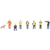 Image de Modélisme HO : Figurines : Au port à conteneurs F151645