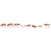 Image de Modélisme N : figurines : Vaches taches brunes Faller-F155902