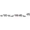 Image de Modélisme N : figurines : Vaches de montagnes grises Faller-F155904