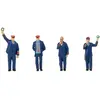 Image de Modélisme HO : Figurines : lot personnel ferroviaire, avec minibruitage et sifflements Faller-F180237
