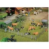 Image de Modélisme HO : Accessoires de décor : Systèmes de clôture pour stalles et ferme de stabulation libre Faller-180434