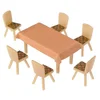 Image de Modélisme HO : Accessoires de décor : Chaises avec table Faller-180442