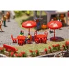 Image de Modélisme HO : Accessoires de décor : Parasols, tables, bancs Faller-180910