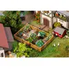 Image de Modélisme HO : jardin d'agrément avec fleurs et buissons Faller-F181276