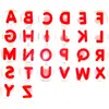 Image de Tampon géant, lettres, set de 26 rouge Eduplay-220004