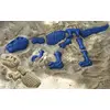 Image de Formes pour sable, Tyrannosaurus Rex bleu, set de 10 pces Eduplay-160003