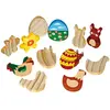 Image de FigurINes bois Pâques, set de 12 Eduplay-210054