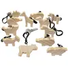 Image de Porte-clefs figures bois animaux, set de 12 Eduplay-210074
