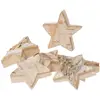 Image de Etoile en bois nature, set de 6 Eduplay-310276