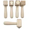 Image de Marteaux Bois à motifs, set de 5 Eduplay-370074