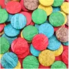 Image de Ronds colorés en coque de noix de coco, 25 mm 250 g Eduplay-370151