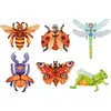 Image de Puzzle magnétique iInsectes set de 6 Eduplay-121002