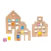 Image de Maisons en bois pour cubes acryliques Lot de 3 Eduplay-121014