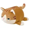 Image de Porte-clé peluche Nemu Nemu Mugi le Chat brun (11 cm)