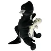 Image de Peluche Hackuchumu - YORU - Dragon Noir - Taille L Nemu-J65 02