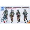 Image de Maquette accessoire : WWII British paratroops In Action Set A Bronco-BRM35177