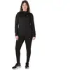 Image de T-shirt manches longues/2 zipée femme Asics Noir XL 2012D294 - 001