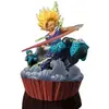 Image de Statuette en PVC Bandai Dragon Ball FiguartsZERO Extra Battle Super Saiyan 2 Son Gohan Bleu 20 cm BTN66657-4