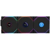Image de Lian Li Uni Fan TL LCD Wireless 120 Reverse Blade (noir) - Pack de 3