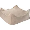 Image de Pouf Ottoman Square Biscuit molletonné