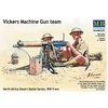 Image de Figurines 2ème Guerre mondiale : Set mitrailleuse Vickers 8TH Army, Afrique du Nord Masterbox-MB3597