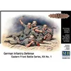 Image de Figurines 2ème Guerre Mondiale : Infanterie allemande en défense Masterbox-MB35102