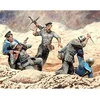 Image de Figurine militaires Combat marins soldats soviétiques contre soldats allemands 1942 Masterbox-MB35152