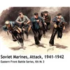 Image de Figurines 2ème Guerre mondiale : Les marins soviétiques attaquent 1941-1942 Masterbox-MB35153