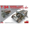 Image de Maquette Char : Moteur V-2-34 du char soviétique T-34 Miniart-MINI35205