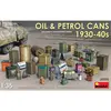 Image de Accessoires de dioramas : Bidons d'essence et d'huile 1930-40s MiniArt-35595
