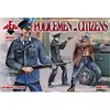 Image de Policemen and citizens - 1:72e - Red Box RB72037