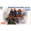 Image de Figurines Guerre franco-prussienne : Infanterie de ligne française 1870-1871 ICM-35061