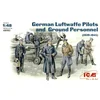 Image de Figurines 2ème Guerre Mondiale : Pilote et mécaniciens Luftwaffe 1939-1945 ICM-48082