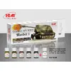 Image de Peintures acryliques pour maquette AFV allemand WW2 (Marder I) - 6 x 12 ml ICM-3003