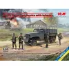 Image de Maquette véhicule et figurines : G7107 en service allemand avec l'infanterie ICM-35588
