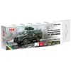 Image de Peintures acryliques pour véhicules de combat des Forces armées ukrainiennes - 6 x 12 ml ICM-3040