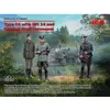 Image de Maquettes et Figurines Militaires : Type G4 avec MG34 Allemand ICM-24024