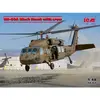 Image de Maquette hélicoptère : UH-60A Black Hawk avec équipage ICM-48364