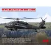 Image de Maquette Hélicopter : UH-60A Black Hawk avec ESSS et skis ICM-48368