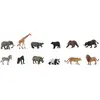 Image de Figurines Mini - Animaux Sauvages : Set de 12 Animaux Sauvages Collecta-COL89105