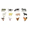 Image de Figurines Mini - La Ferme : Set de 12 Animaux De La Ferme Collecta-COL89111