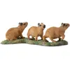 Image de Figurine Animaux Sauvages (S): Bébés Capybara Collecta-COL88541