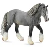 Image de Figurine Cheval : Jument Shire Horse gris Collecta-COL88574