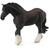 Image de Figurine Cheval : Jument Shire Horse noir Collecta-COL88582
