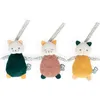 Image de Lot de 3 doudous chats sensoriels Stimuli