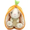 Image de Peluche Les Flipetz Gadget le lapin-carotte